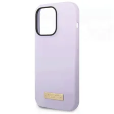 Чехол-накладка для iPhone 14 Plus GUESS MAGSAFE Silicone сиреневый