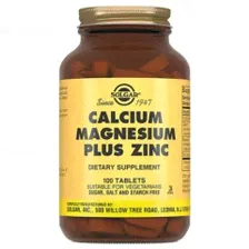 Solgar Calcium Magnesium plus Zinc - 100 таблеток