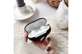 Чехол защитный, для наушников Samsung Galaxy Buds Plus матового черного цвета
