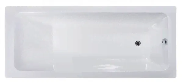 Чугунная ванна Wotte Line Plus 180 x 80 см, белая, БП-э00д1471-1