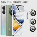 Защитная пленка hidrogel realme 10 pro plus 5g для экрана realme 11 pro plus гидрогелевая пленка realme 11 pro plus мягкое стекло realmi 10 pro plus