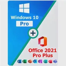 Windows 10 Pro + Office 2021 Pro Plus