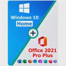 Windows 10 Home + Office 2021 Pro Plus