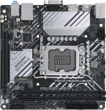 Материнская плата ASUS PRIME H610I-PLUS D4-CSM, DDR4, LGA 1700, Mini-ITX