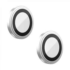 BLUEO Camera lens Armor metal для камеры iPhone 14 | 14 Plus, Silver (2 шт +installer)