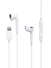 Проводная стереогарнитура HOCO L7 Plus для Apple (Lightning) (белая)