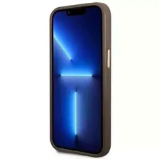 Чехол Guess GUHMP14MU4GPRW для Apple iPhone 14 Plus 6,7" коричневый/коричневый