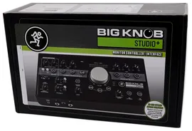 Mackie Big Knob Studio + Plus 4x3 Studio Monitor Controller Interface+Mic+Mount